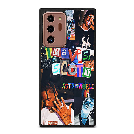 TRAVIS SCOTT RAPPER COLLAGE Samsung Galaxy Note 20 Ultra Case Cover