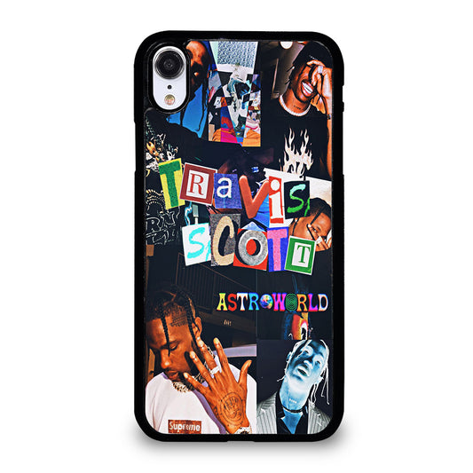 TRAVIS SCOTT RAPPER COLLAGE iPhone XR Case Cover