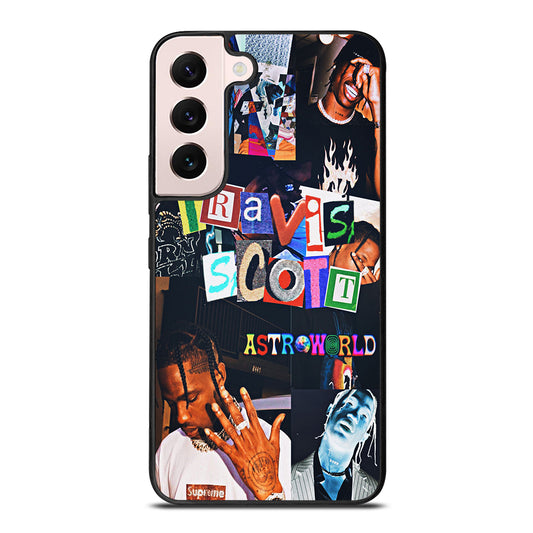 TRAVIS SCOTT RAPPER COLLAGE Samsung Galaxy S22 Plus Case Cover