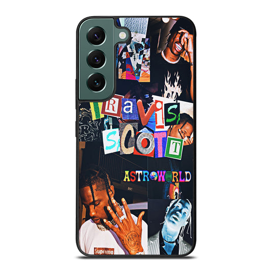 TRAVIS SCOTT RAPPER COLLAGE Samsung Galaxy S22 Case Cover