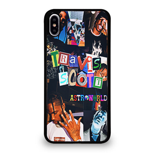 TRAVIS SCOTT RAPPER COLLAGE iPhone XS Max Case Cover