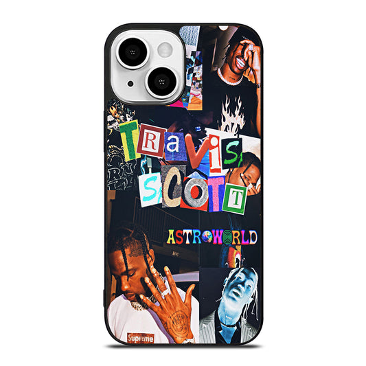 TRAVIS SCOTT RAPPER COLLAGE iPhone 13 Mini Case Cover