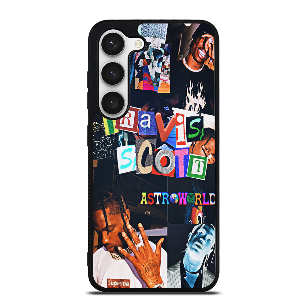 TRAVIS SCOTT RAPPER COLLAGE Samsung Galaxy S23 Case Cover