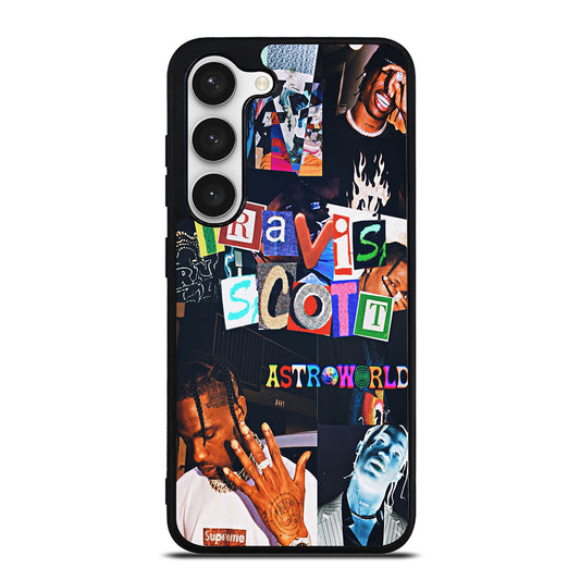TRAVIS SCOTT RAPPER COLLAGE Samsung Galaxy S23 Case Cover