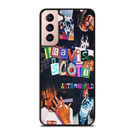 TRAVIS SCOTT RAPPER COLLAGE Samsung Galaxy S21 Case Cover