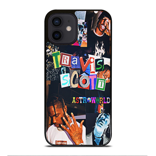 TRAVIS SCOTT RAPPER COLLAGE iPhone 12 Mini Case Cover