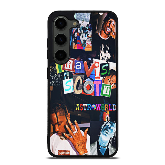 TRAVIS SCOTT RAPPER COLLAGE Samsung Galaxy S23 Plus Case Cover