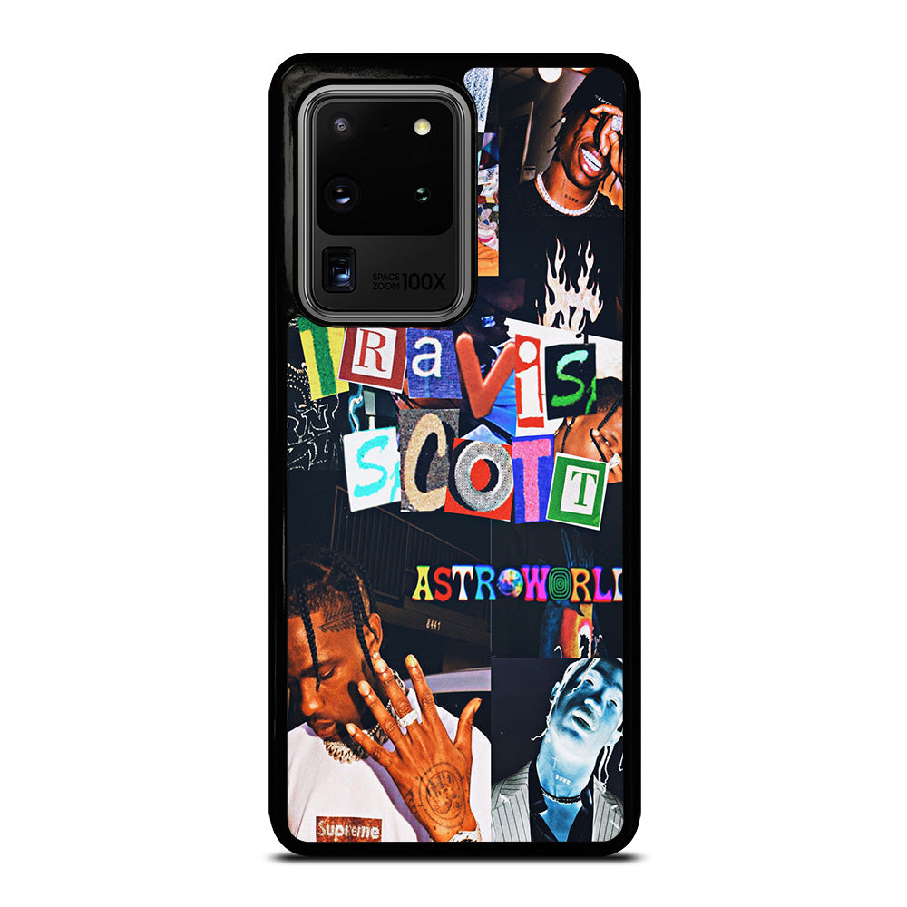 TRAVIS SCOTT RAPPER COLLAGE Samsung Galaxy S20 Ultra Case Cover