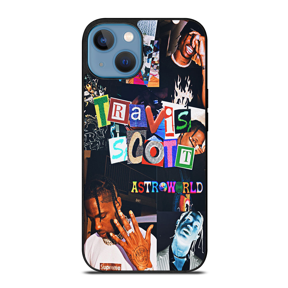 TRAVIS SCOTT RAPPER COLLAGE iPhone 13 Case Cover