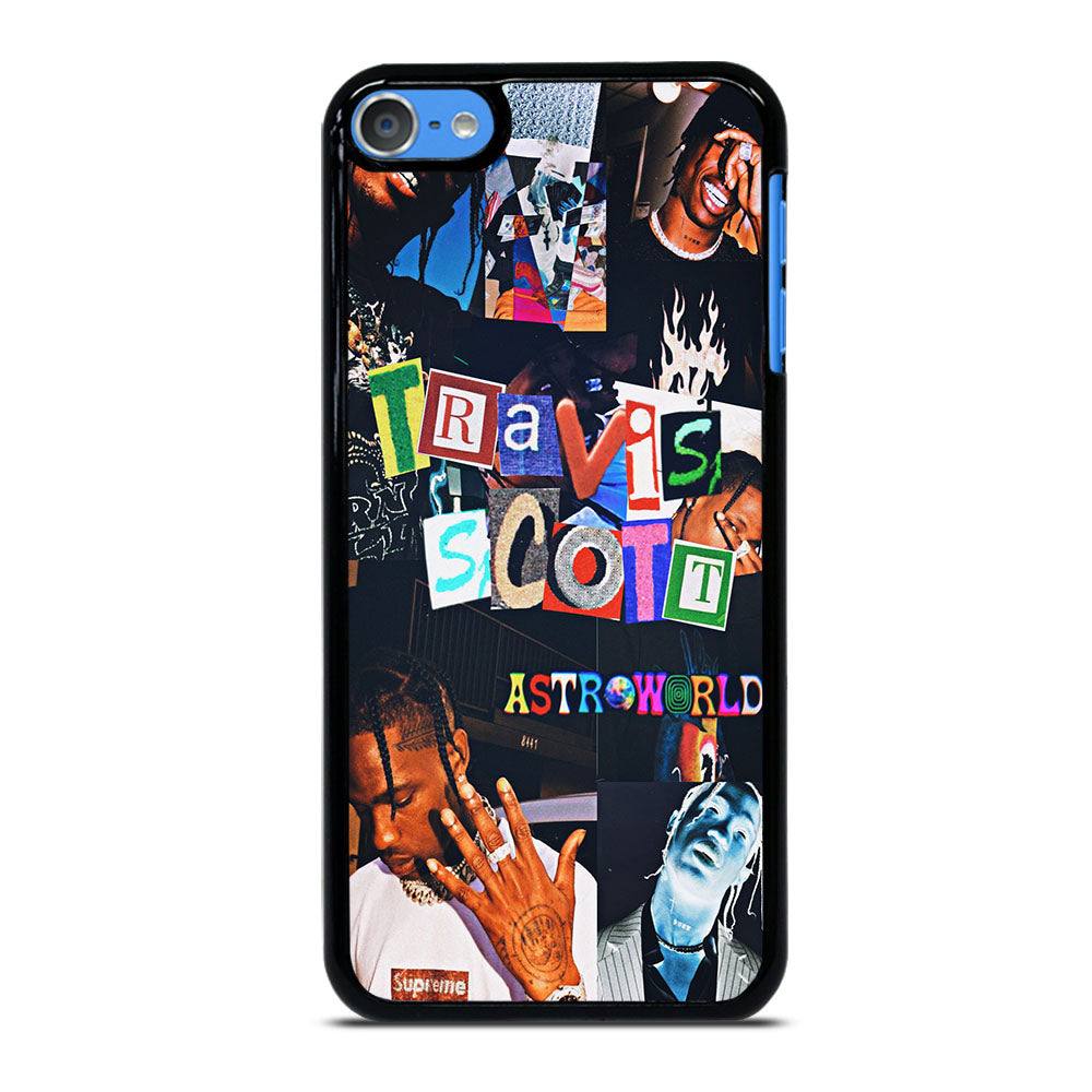 TRAVIS SCOTT RAPPER COLLAGE iPod Touch 7 Case Cover