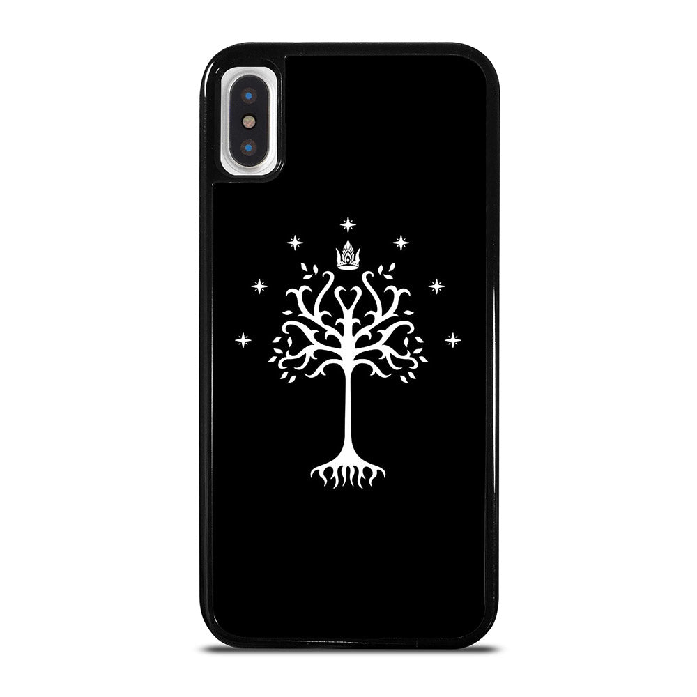 TREE OF GONDOR BLACK AND WHITE iPhone X / XS Case Cover