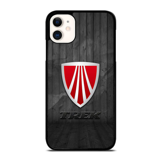 TREK BIKE LOGO WOODEN iPhone 11 Case Cover