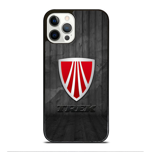 TREK BIKE LOGO WOODEN iPhone 12 Pro Case Cover
