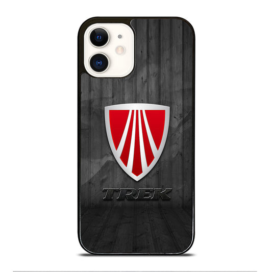 TREK BIKE LOGO WOODEN iPhone 12 Case Cover