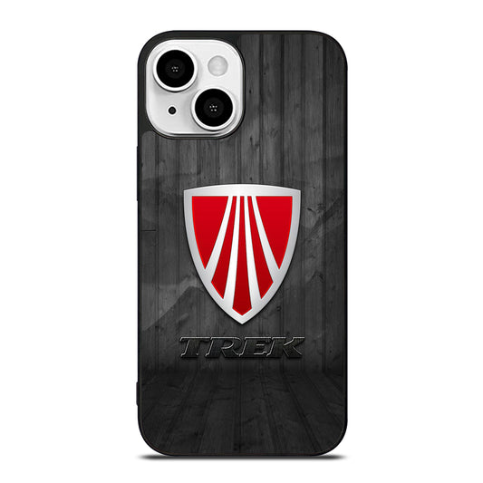 TREK BIKE LOGO WOODEN iPhone 13 Mini Case Cover