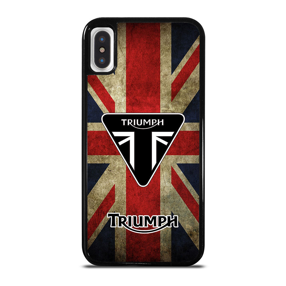 TRIUMPH MOTORCYCLE LOGO NEW iPhone X / XS Case Cover