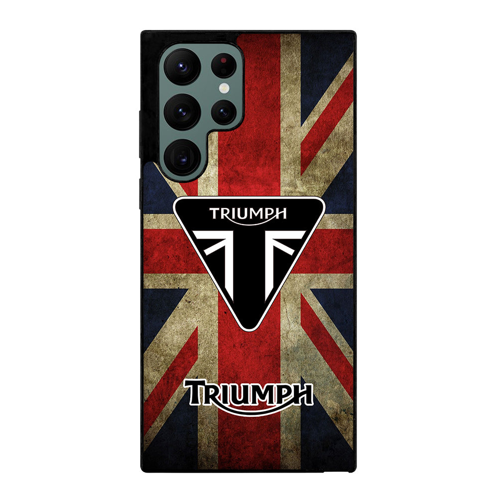 TRIUMPH MOTORCYCLE LOGO NEW Samsung Galaxy S22 Ultra Case Cover