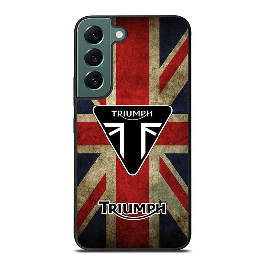 TRIUMPH MOTORCYCLE LOGO NEW Samsung Galaxy S22 Case Cover