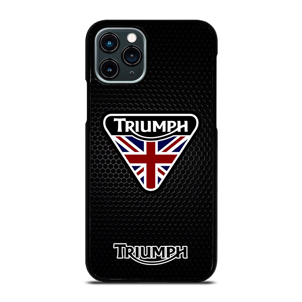 TRIUMPH MOTORCYCLE METAL LOGO iPhone 11 Pro Case Cover