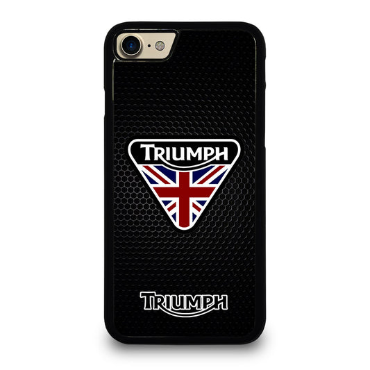 TRIUMPH MOTORCYCLE METAL LOGO iPhone 7 / 8 Case Cover