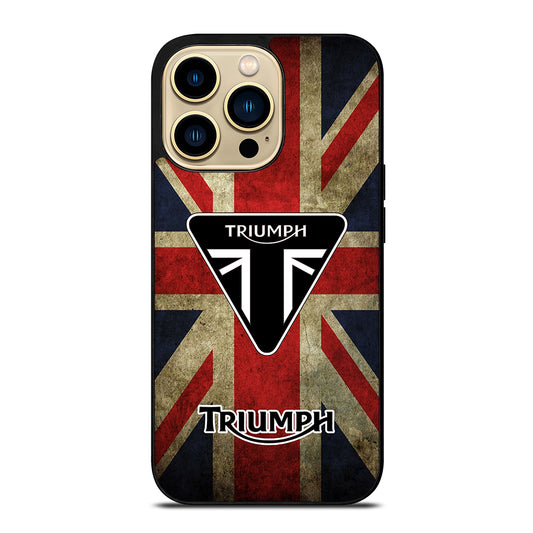 TRIUMPH MOTORCYCLE LOGO NEW iPhone 14 Pro Max Case Cover
