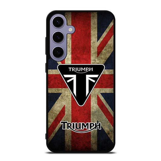 TRIUMPH MOTORCYCLE LOGO NEW Samsung Galaxy S24 Plus Case Cover