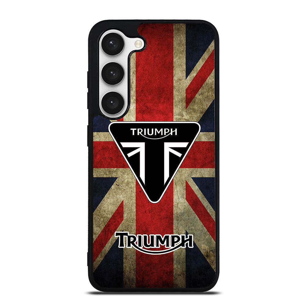 TRIUMPH MOTORCYCLE LOGO NEW Samsung Galaxy S23 Case Cover