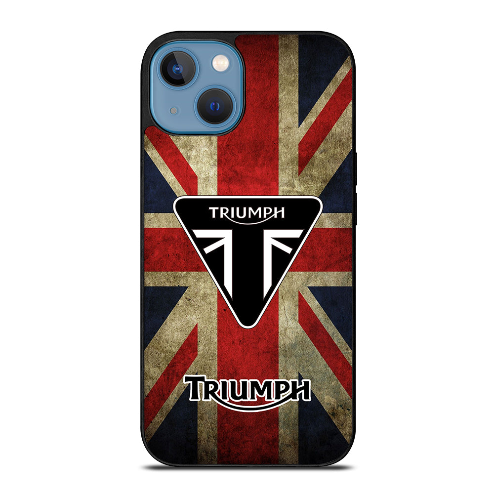 TRIUMPH MOTORCYCLE LOGO NEW iPhone 13 Case Cover