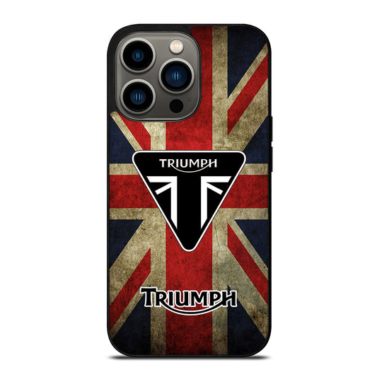 TRIUMPH MOTORCYCLE LOGO NEW iPhone 13 Pro Case Cover