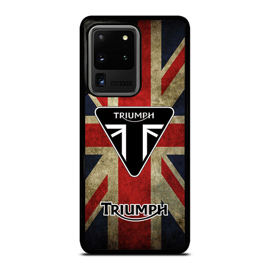 TRIUMPH MOTORCYCLE LOGO NEW Samsung Galaxy S20 Ultra Case Cover
