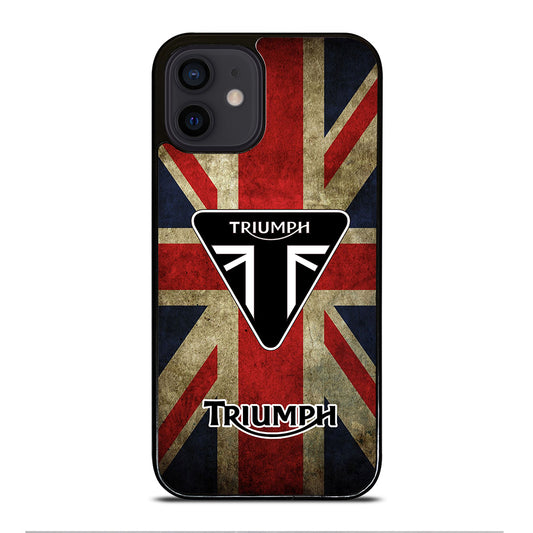 TRIUMPH MOTORCYCLE LOGO NEW iPhone 12 Mini Case Cover