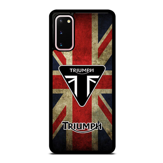 TRIUMPH MOTORCYCLE LOGO NEW Samsung Galaxy S20 Case Cover