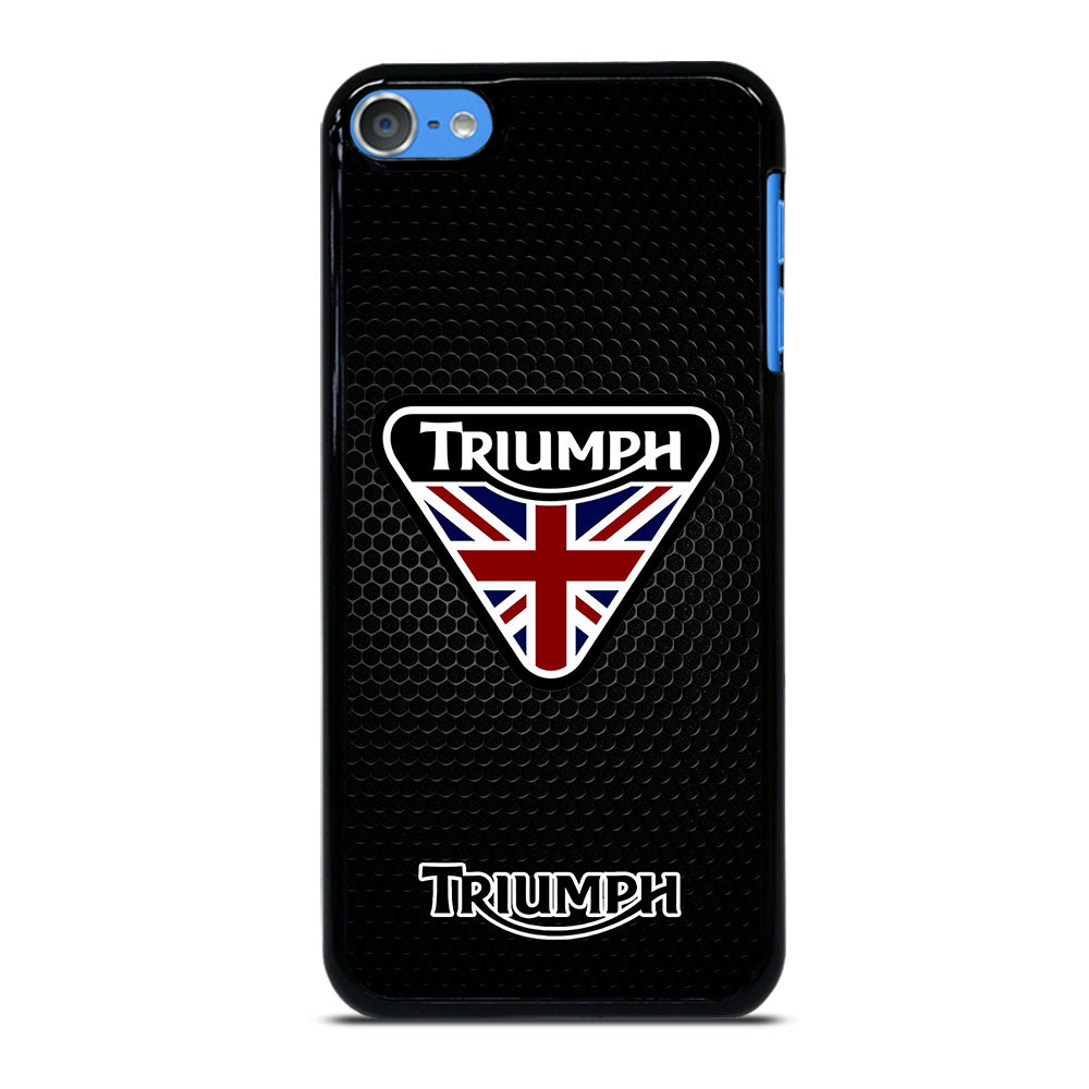 TRIUMPH MOTORCYCLE METAL LOGO iPod Touch 7 Case Cover
