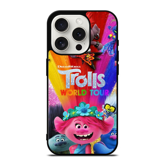 TROLLS WORLD TOUR iPhone 15 Pro Case Cover