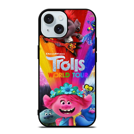 TROLLS WORLD TOUR iPhone 15 Case Cover