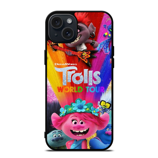 TROLLS WORLD TOUR iPhone 15 Plus Case Cover