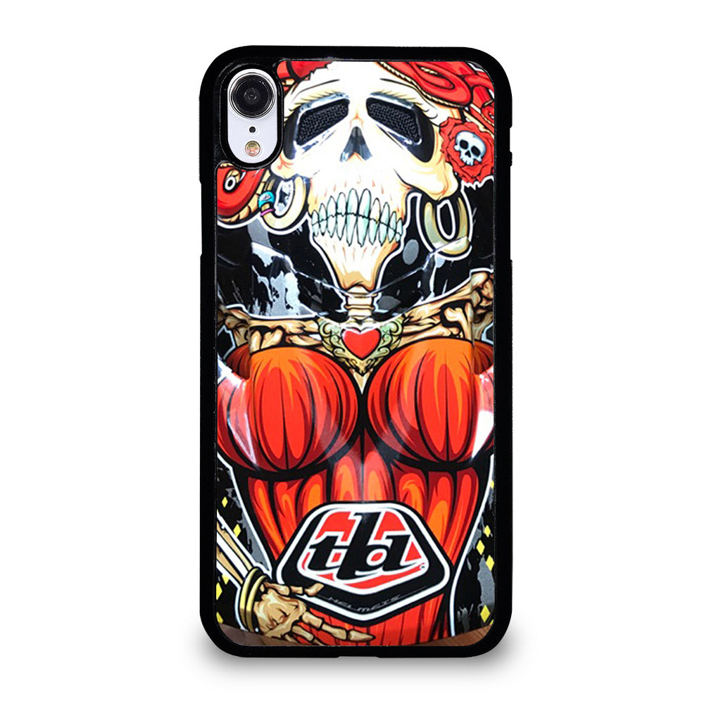 TROY LEE DESIGN SKULL iPhone XR Case Cover