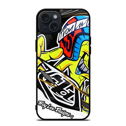 TROY LEE DESIGN LOGO 4 iPhone 15 Plus Case Cover