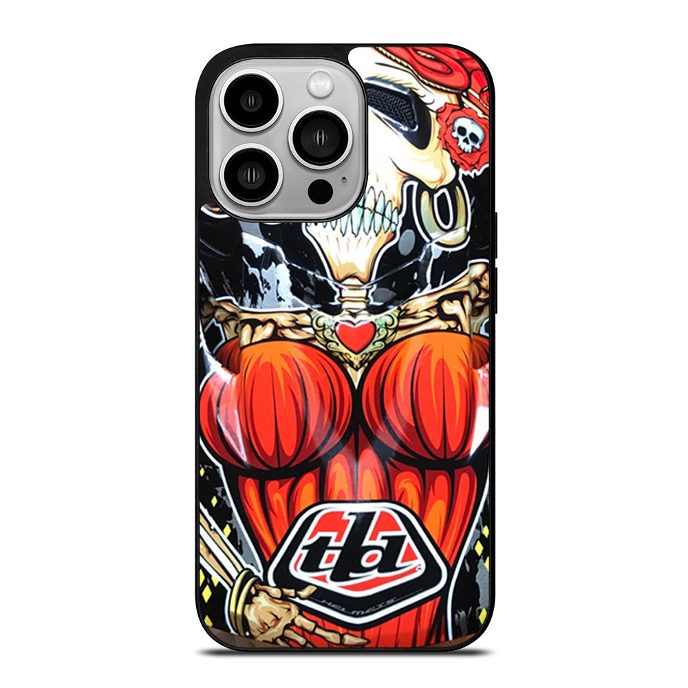 TROY LEE DESIGN SKULL iPhone 14 Pro Case Cover