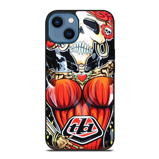 TROY LEE DESIGN SKULL iPhone 14 Case Cover