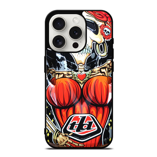 TROY LEE DESIGN SKULL iPhone 15 Pro Case Cover