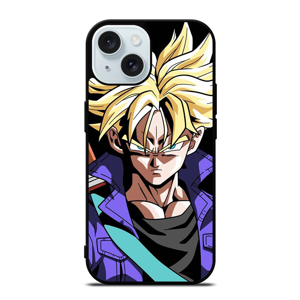 TRUNKS FACE DRAGON BALL iPhone 15 Case Cover