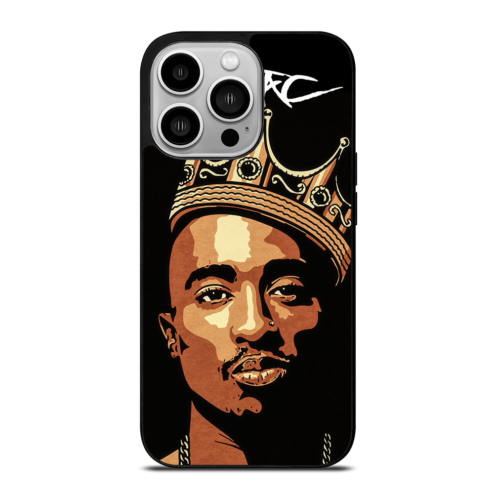 TUPAC SHAKUR KING iPhone 14 Pro Case Cover
