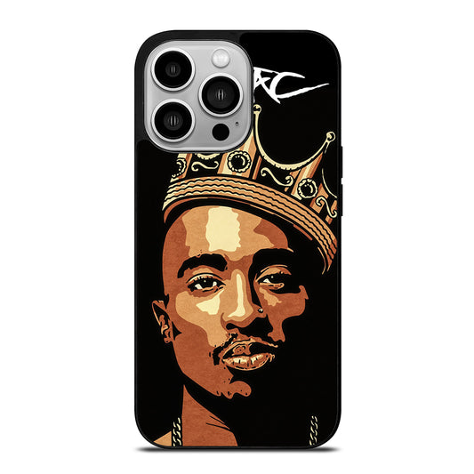 TUPAC SHAKUR KING iPhone 14 Pro Case Cover