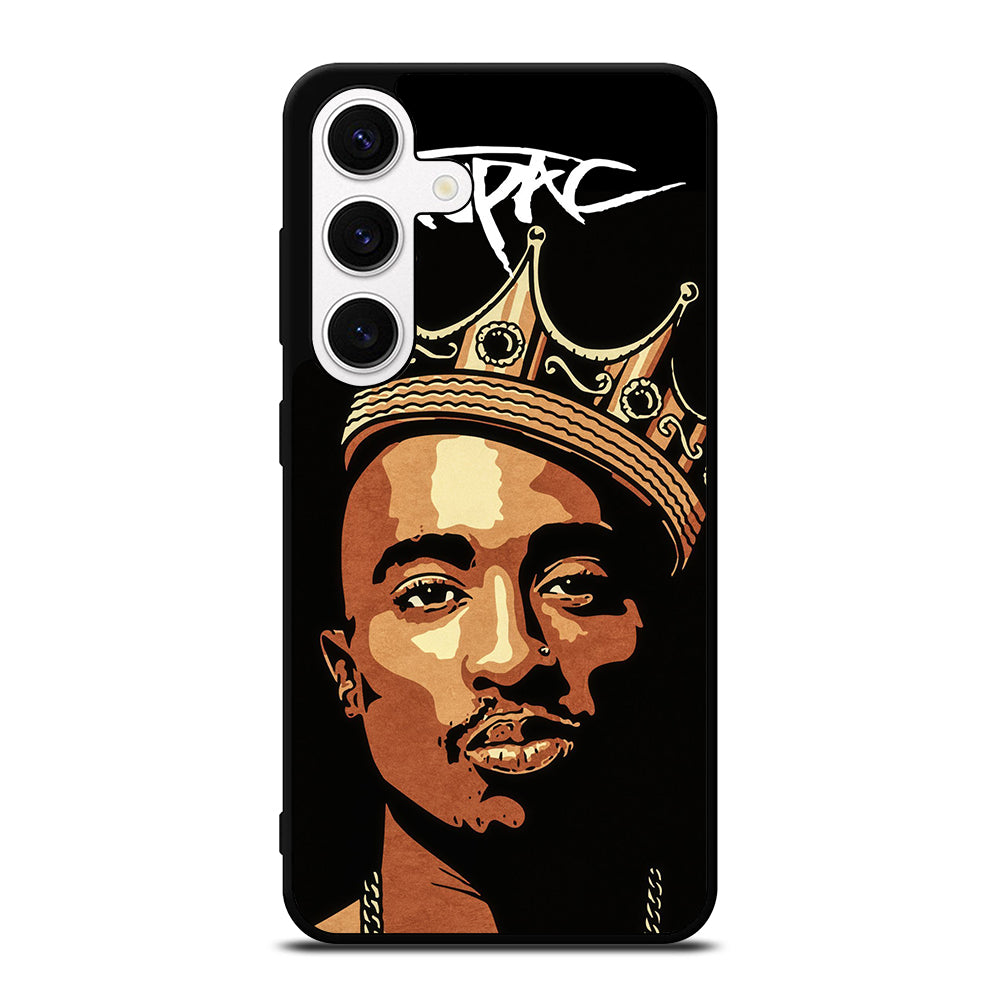 TUPAC SHAKUR KING Samsung Galaxy S24 Case Cover