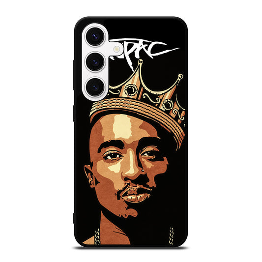 TUPAC SHAKUR KING Samsung Galaxy S24 Case Cover