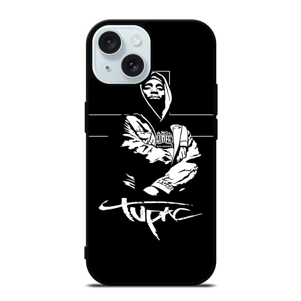 TUPAC SHAKUR RAPPER iPhone 15 Case Cover