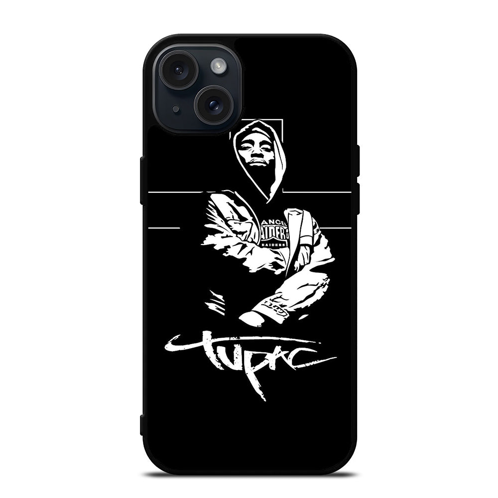 TUPAC SHAKUR RAPPER iPhone 15 Plus Case Cover