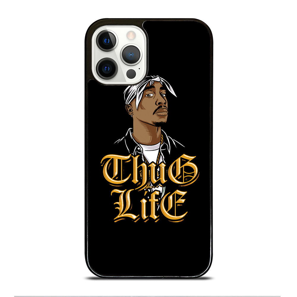 TUPAC SHAKUR THUG LIFE iPhone 12 Pro Case Cover