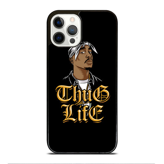 TUPAC SHAKUR THUG LIFE iPhone 12 Pro Case Cover